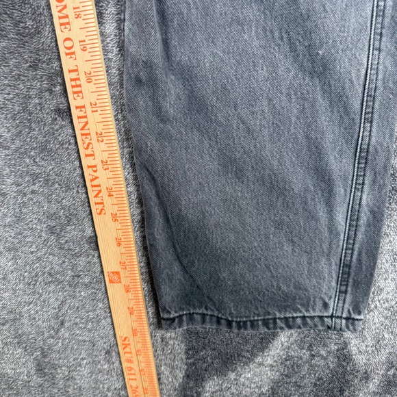Empyre Tori Size 6 Gray Carpenter Jeans Baggy Skater Y2K Wide Leg 100% Cotton - Picture 11 of 12